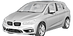 BMW F45 P24D6 Fault Code